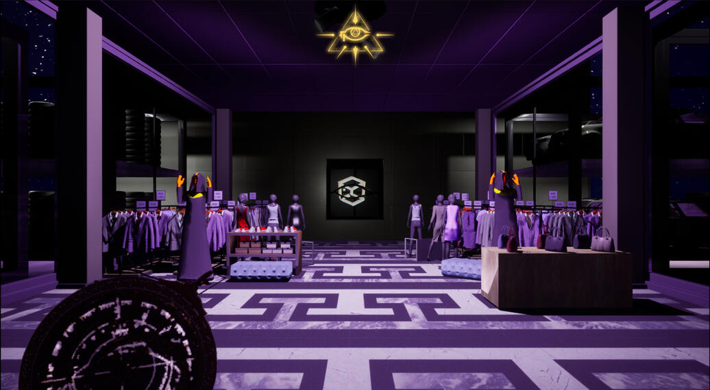 Sanctum clothing store.